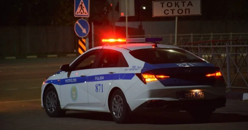 ​16 жасар жүргізуші Талдықорған көшелерінде полициядан қашты