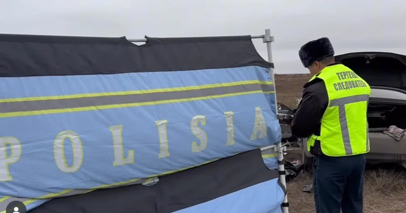 Страшная авария в ЗКО: полиция расследует обстоятельства гибели восьми человек