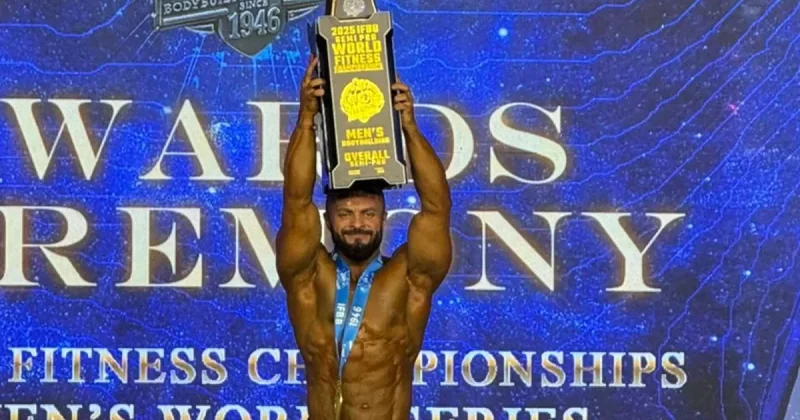 Чемпионом мира по бодибилдингу стал житель Рудного