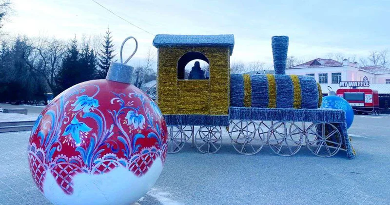 Зимняя сказка для города