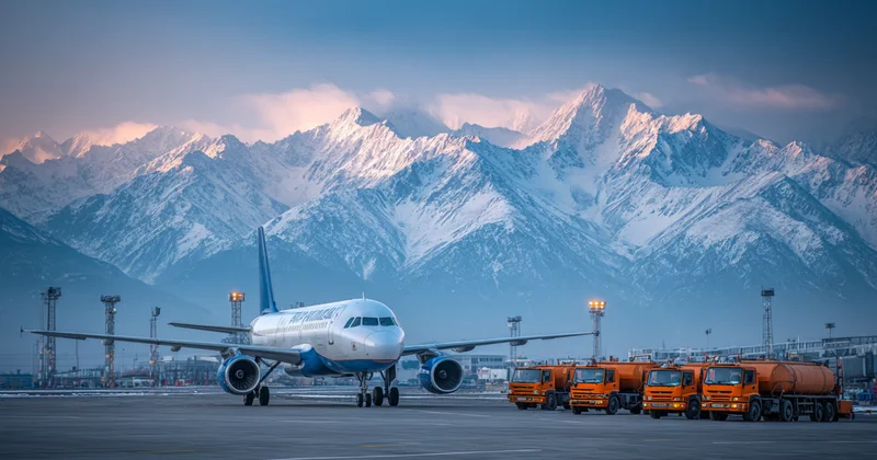 В Казахстан поставили первую партию авиатоплива JET A 1 из Китая