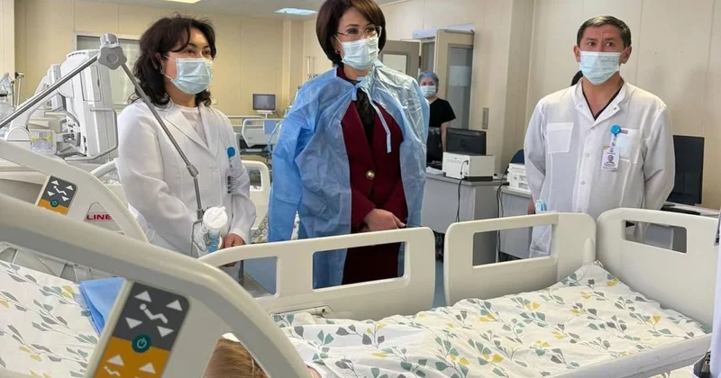 Глава Минздрава рассказала о состоянии ребенка, доставленного из Жезказгана в Астану по просьбе матери