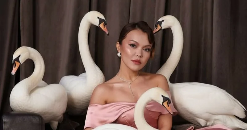 Что за магия? : келин Баян Алагузовой устроила необычную фотосессию