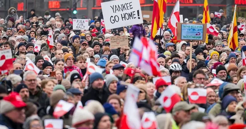 Янки, уходите домой! : массовые протесты вспыхнули в Дании и Гренландии из за угроз Трампа