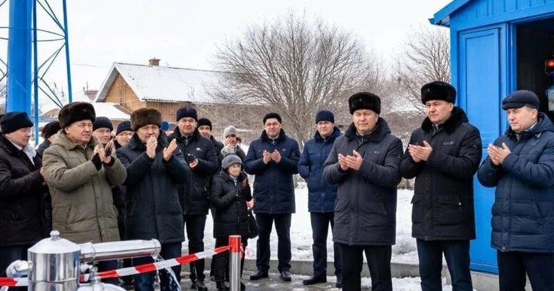 СҚО дағы ауылға қайтарылған қаржы есебінен ауыз су құбыры тартылды
