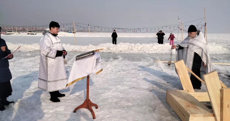 Алматы облысында суға шомылу рәсімі өтіп жатыр