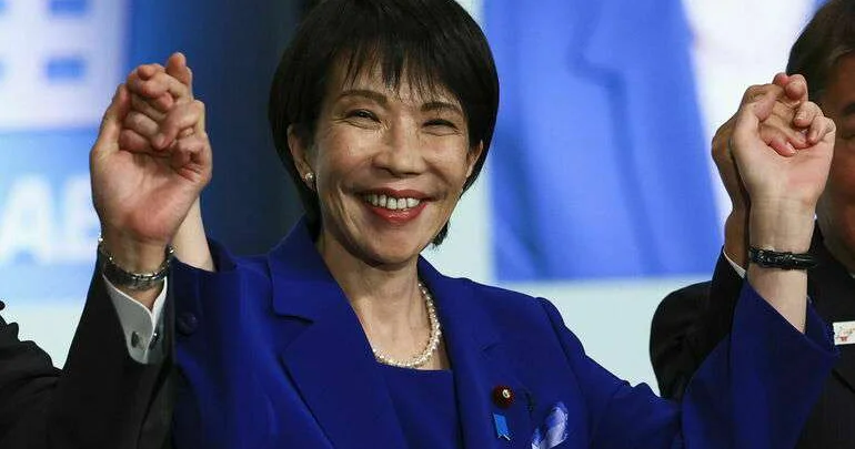 Санаэ Такаити переизбрали премьер министром Японии