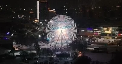 Астанада референдумға кері санақ басталды: шолу дөңгелегінде арнайы табло орнатылды