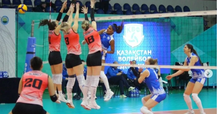 Волейбол: Қуаныш клубы Өскеменде Берелден басым түсті