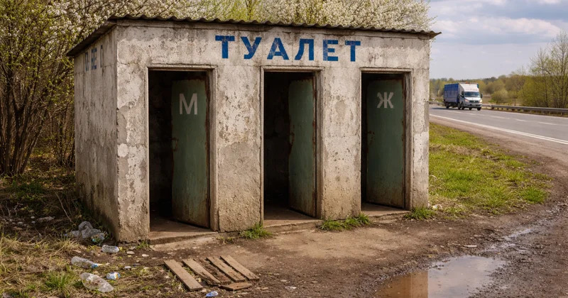 Разруха в клозетах: нескольких руководителей КазАвтоЖола наказали за плохое состояние придорожных туалетов