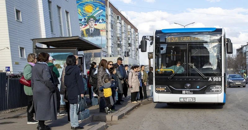 Временно изменена схема движения автобусов в Астане