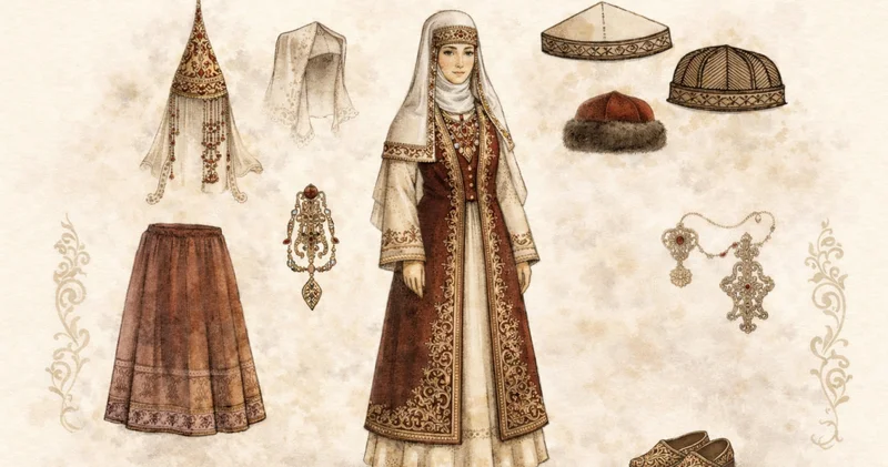 Қазақтың ұлттық киімі: әр өңірдегі айырмашылық қандай?