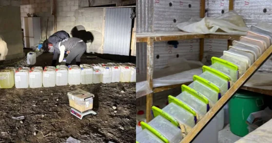 Нарколабораторию ликвидировали в Шымкенте