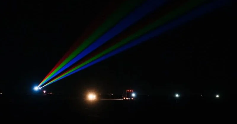 На трассе в Атырауской области установили лазеры