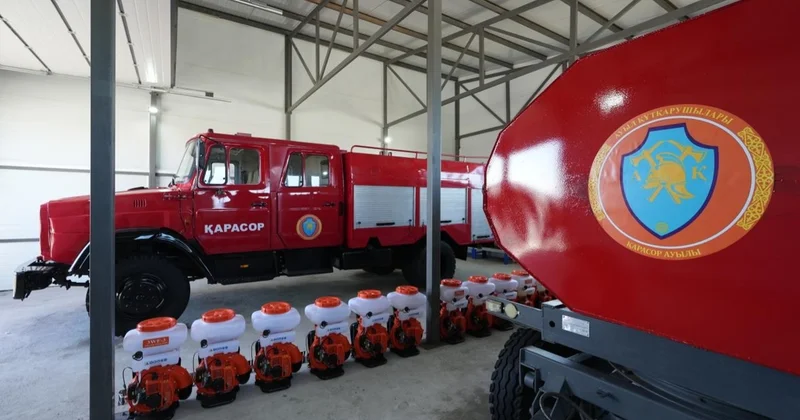 Павлодар облысында 168 ші Ауыл құтқарушылары бекеті іске қосылды