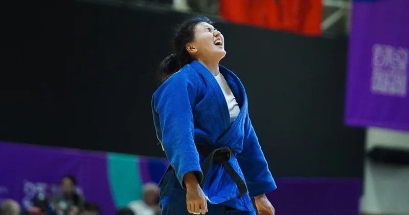 Дзюдошы Аруна Жангельдина Қытайдағы Азия чемпионатында қола медальға ие болды