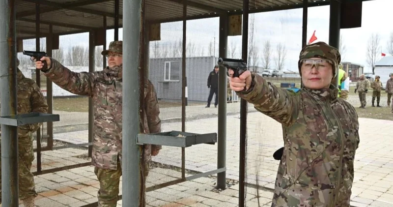 Елордада Қарулы күштердің үздік мергендері анықталды