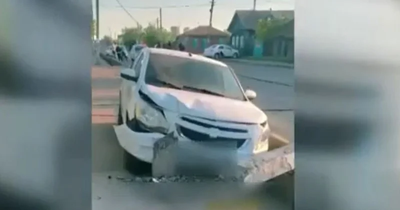 Уснул за рулем: 19 летний водитель спровоцировал блэкаут в частном секторе в Петропавловске (видео)