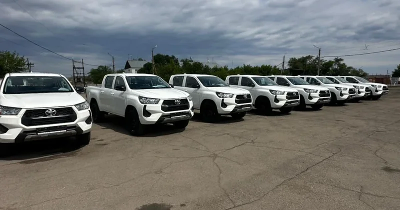Новые автомобили приобрели для производственных объектов Казахмыса