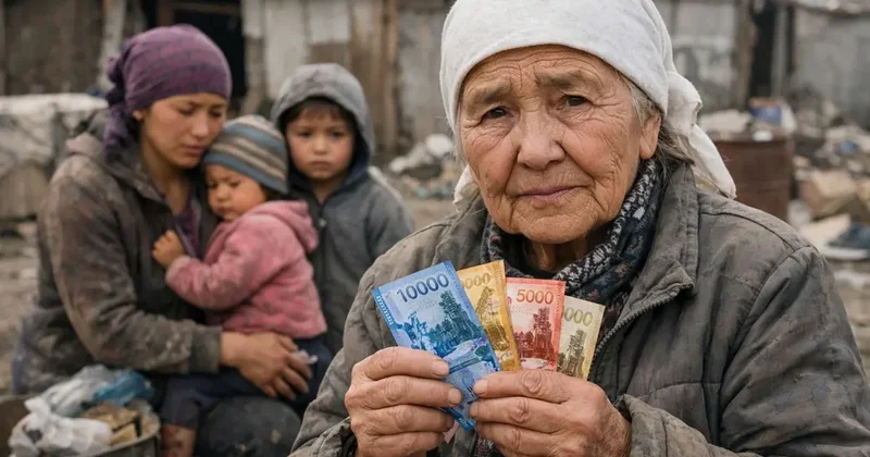 В Казахстане урезали число семей, получающих помощь от государства