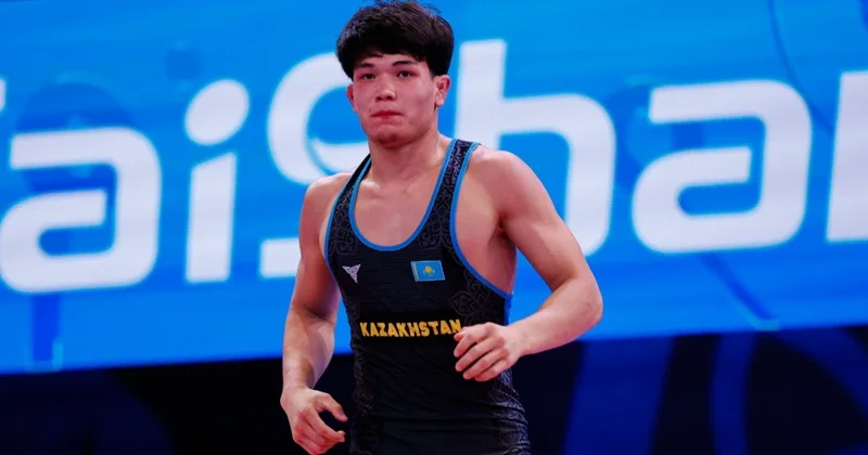 Казахстанец Казыбек Калмагамбетов стал чемпионом мира по греко римской борьбе