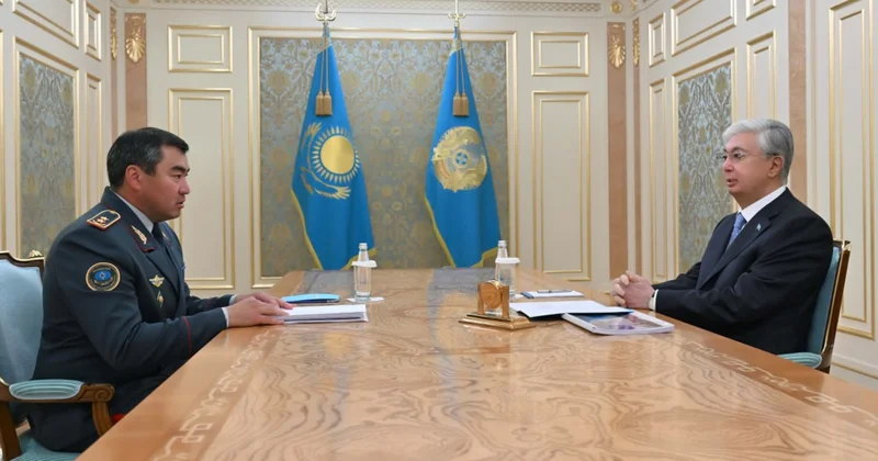 Тоқаев Төтенше жағдайлар министрін қабылдады