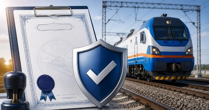 Теміржол көлігінде қауіпсіздік сертификатын беру бойынша жаңа мемлекеттік қызмет іске қосылды