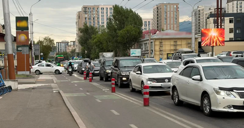 Алматыда автобус жолақтары қай жерде алынып тасталды: не өзгерді