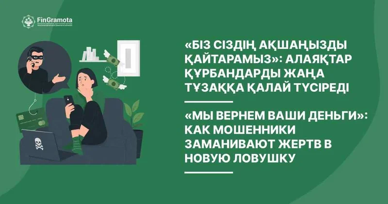 Recovery scam қалай жұмыс істейді?