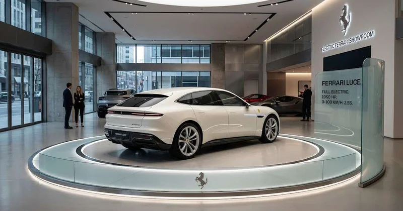 Электрокар Ferrari продали на аукционе за рекордную сумму