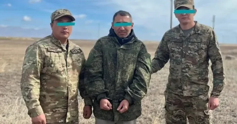 Қазақстан шекарасын жасырын түрде кесіп өтпек болған шетел азаматы ұсталды