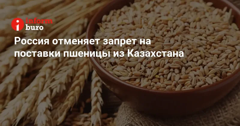 Россия отменяет запрет на поставки пшеницы из Казахстана