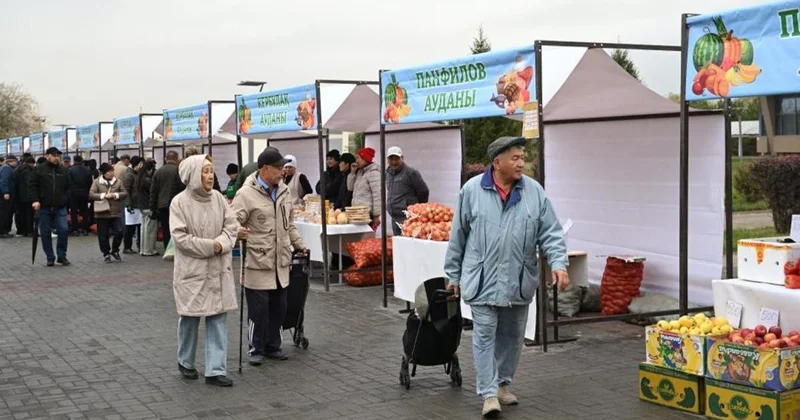 Ярмарка в Жетісу: 137 тонн свежих продуктов по доступным ценам