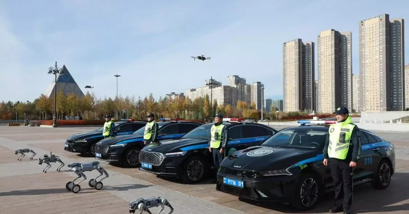 Астанада робот иттер қоғамдық орындардағы қауіпсіздікті бақылай бастады