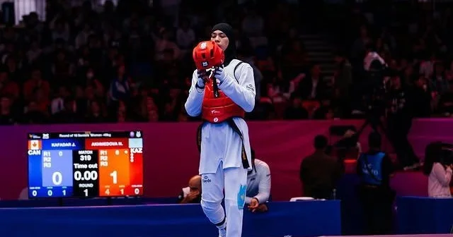 Нодира Ахмедова завоевала золото на турнире по таеквондо в Катаре