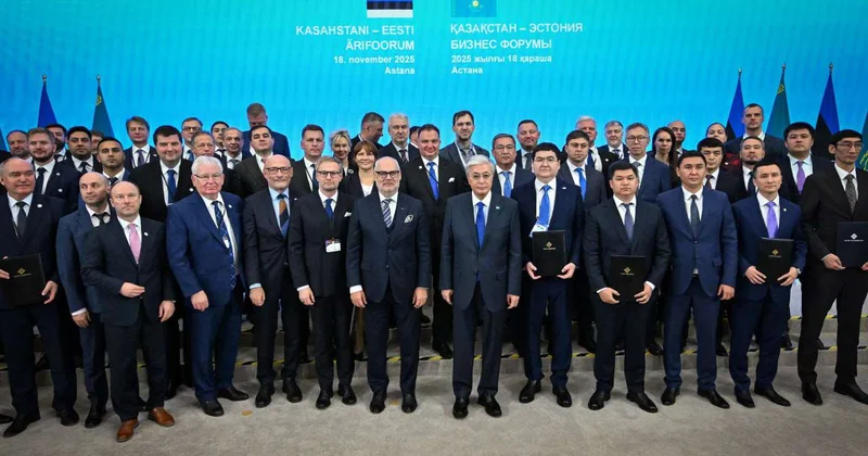 11 коммерческих соглашений подписали компании Казахстана и Эстонии