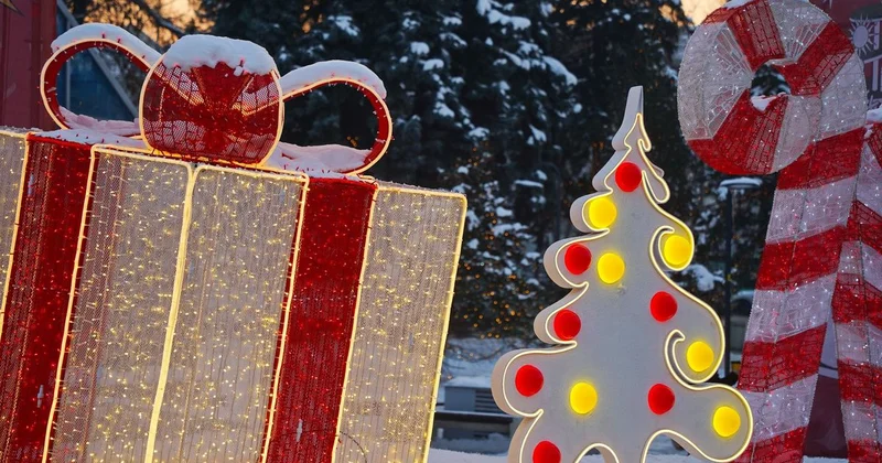 200 млн тенге потратят на украшения к новому году в Турксибском районе Алматы