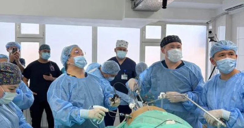 Алматы облысында алғаш рет асқазанға тың әдіспен ота жасалды