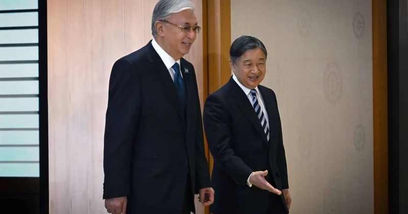 Токаев посетил храм Мэйджи Джингу в Японии