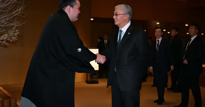 Тоқаев кәсіпқой сумошы Ерсін Балтағұлмен кездесті