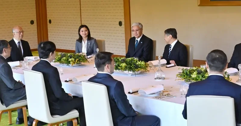 Президент Қасым Жомарт Тоқаев құрметіне Император Нарухито атынан ресми қабылдау өтті