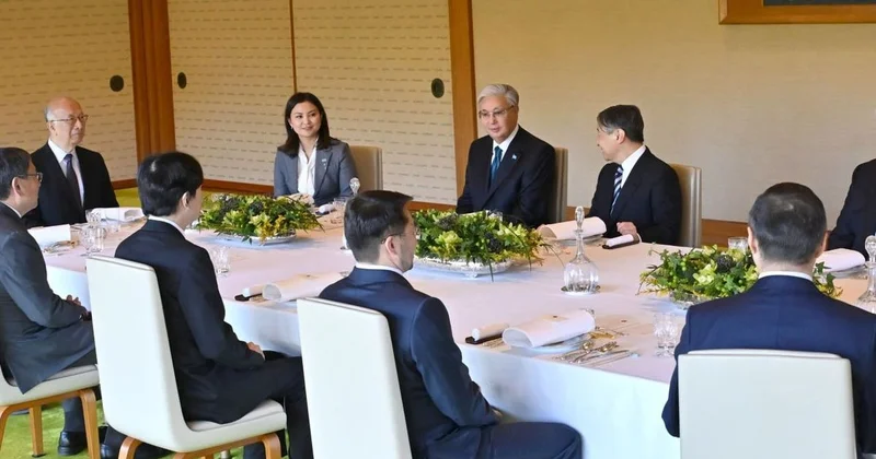 Официальный прием в честь Токаева провел император Японии