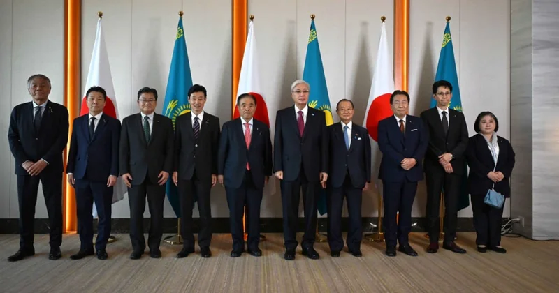 Президент Жапония Парламентінің Қазақстанмен достық лигасы мүшелерімен кездесті