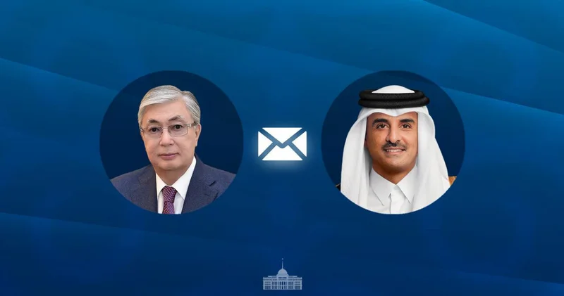 Президент Қатар Әміріне құттықтау жеделхатын жолдады
