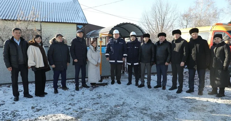 Один из населенных пунктов области Ұлытау полностью газифицирован и обеспечен чистой питьевой водой