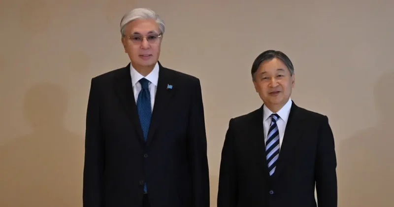 Токаев встретился с императором Японии