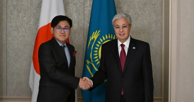 Қасым Жомарт Тоқаев Rakuten Group компаниясының басшысы Хироши Микитаниді қабылдады