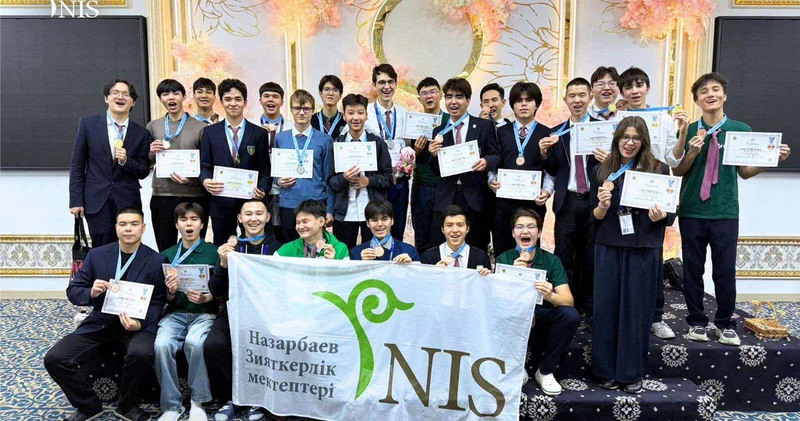 Ученик NIS Актау завоевал золото на Евразийской олимпиаде по информатике