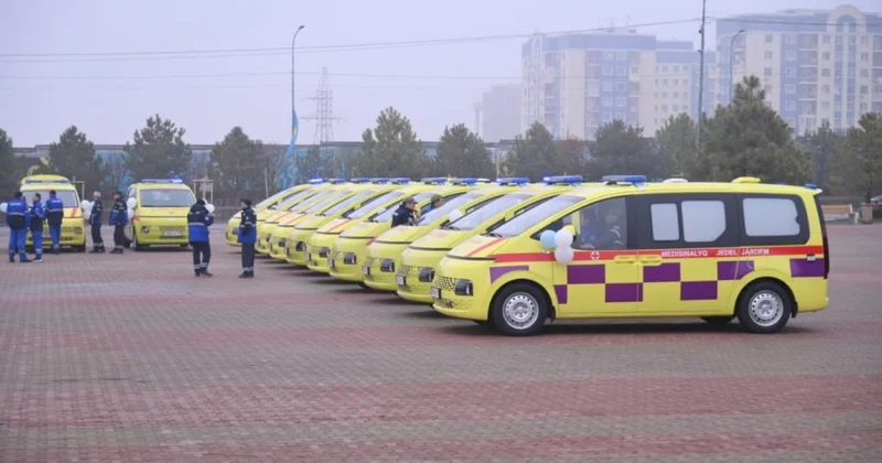Жедел жәрдем қызметі автокөлік қорын жаңартты
