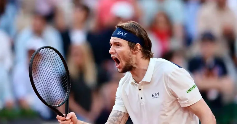 Kazakh maverick Bublik upsets world no. 5, reaches first Grand Slam quarterfinal